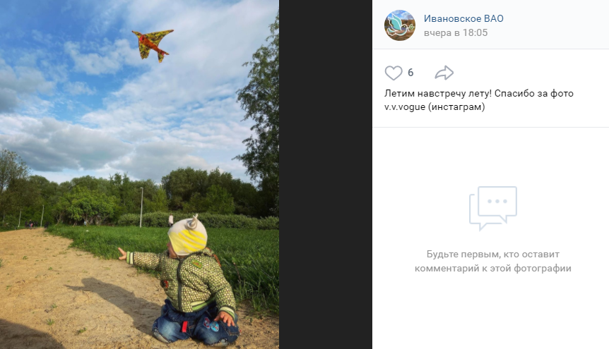 Фото дня: &#171;птица-змей&#187; в Ивановском